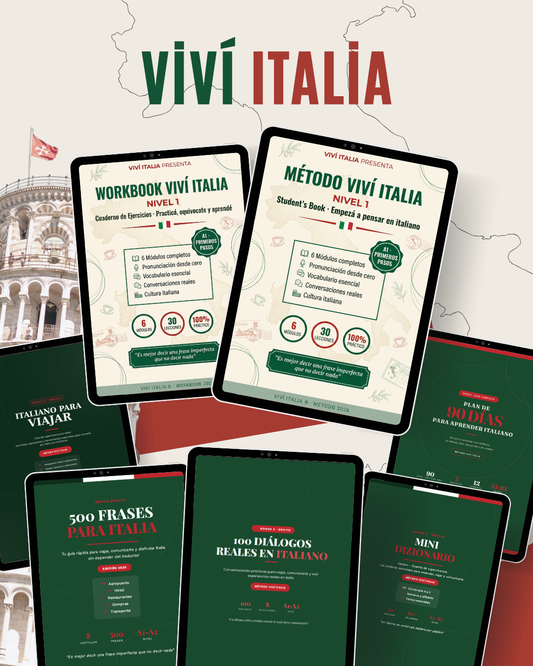 🇮🇹 ✨ Método Viví Italia | Italiano desde Cero en 30 Días (Pack Completo 7 en 1)